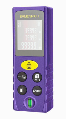 Рулетка лазерная Reel PLUS GK40 фиолет. Ermenrich 85321