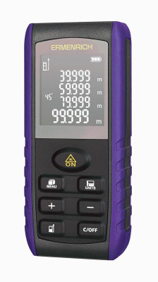 Рулетка лазерная Reel PRO GE40 фиолет. Ermenrich 86258