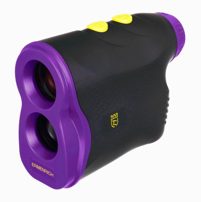 Дальномер лазерный строительный LR600 фиолет. Ermenrich 84647