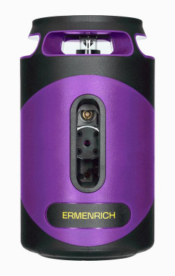 Уровень лазерный PLUS LN40 фиолет. Ermenrich 84638