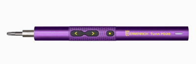 Отвертка для точных работ Tunn PD20 фиолет. Ermenrich 84545