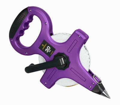 Рулетка геодезическая Reel SL30 фиолет. Ermenrich 84586