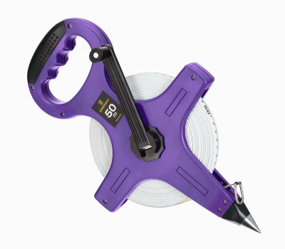 Рулетка геодезическая Reel SL50 фиолет. Ermenrich 86178