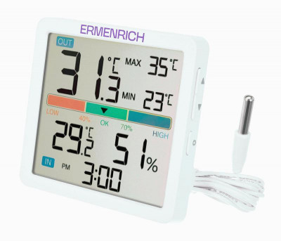 Термогигрометр Report WR10 Ermenrich 86032