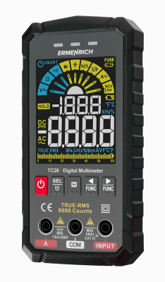 Мультиметр цифровой Zing TC26 Ermenrich 82987