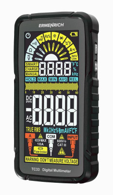 Мультиметр цифровой Zing TC33 Ermenrich 82990