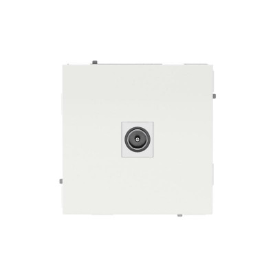 Розетка телевизионная одиночная TV KANT бел. магнолия DKC 7000503