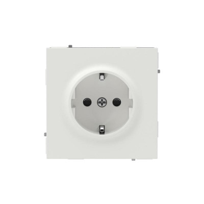 Розетка силовая KANT 2P+E защ. шторки бел. песок DKC 7010003