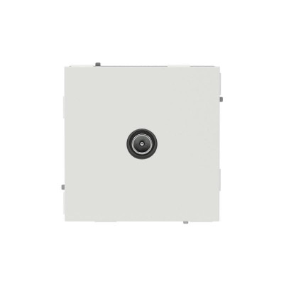 Розетка телевизионная проходная TV KANT бел. песок DKC 7010513