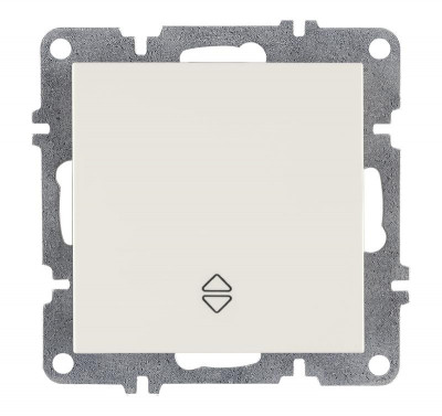 Выключатель проходной 1-кл. LAVIN/KAREN механизм бел. ARVIA 50 01 1000 209