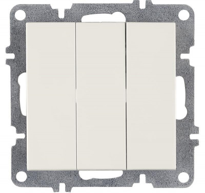 Выключатель 3-кл. LAVIN/KAREN механизм бел. ARVIA 50 01 1000 254