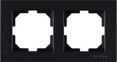Рамка 2-я KAREN черн. ARVIA 20 07 2000 022