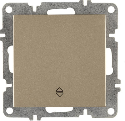 Выключатель проходной 1-кл. LAVIN/KAREN механизм титан ARVIA 50 05 2000 209