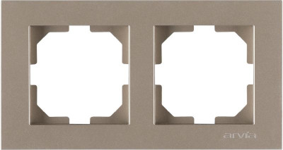 Рамка 2-я KAREN титан ARVIA 20 05 2000 022