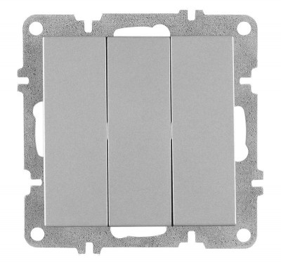 Выключатель 3-кл. LAVIN/KAREN механизм сер. ARVIA 50 03 2000 254