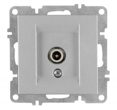 Розетка телевизионная проходная TV 1вых. СП 1мод. LAVIN/KAREN универс. экран механизм сер. ARVIA 50 03 2000 272
