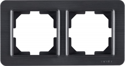 Рамка 2-м LAVIN антрацит ARVIA 21 26 4000 022