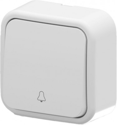Выключатель звонка ARIA IP20 бел. ARVIA 25 01 1000 207