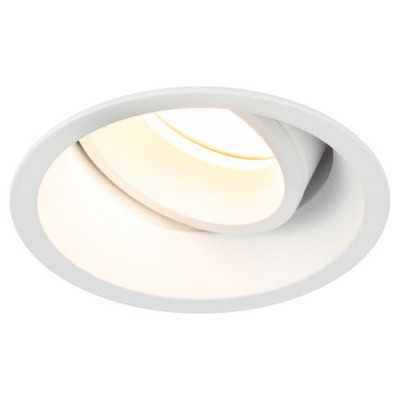 Светильник KL98 WH GU5.3 IP20 встраив. под лампу MR16 алюм. бел. Эра Б0071015