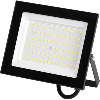 Прожектор светодиодный GREEN LINE LPR-033-0-65K-100 100Вт IP65 6500К 8000лм уличный Эра Б0071106