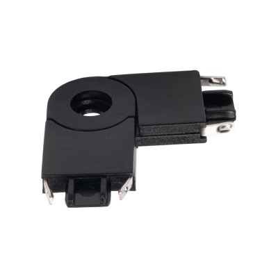 Коннектор MTR16 CR-BL поворотный для накладного шинопровода низковольтного черн. Pro JazzWay 5070264