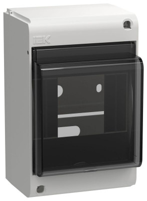 Корпус КМПн-4 UNION Mini IP30 пластик. бел. IEK UIM-KP72-N-04-20-K01