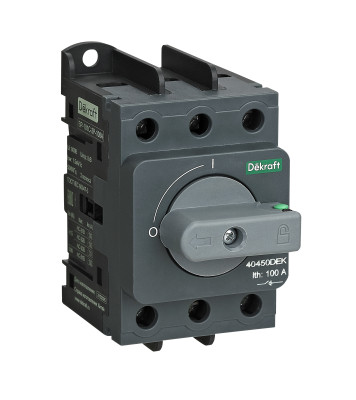 Выключатель-разъединитель 3п 80А ВР-101С DEKraft 40402DEK
