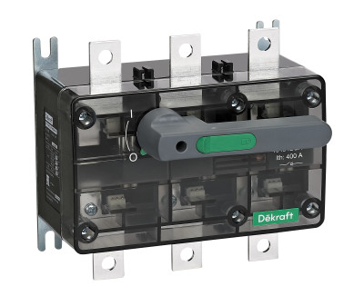 Выключатель-разъединитель 3п 315А ВР-104С с видимым разрывом DEKraft 40455DEK