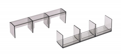 Крышка клеммная 3п КК-103С (уп.2шт) DEKraft 40327DEK
