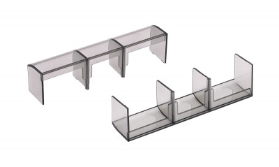 Крышка клеммная 3п КК-104С (уп.2шт) DEKraft 40329DEK