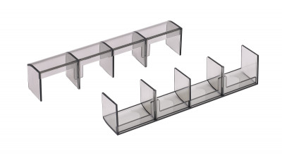 Крышка клеммная 4п КК-103С (уп.2шт) DEKraft 40328DEK
