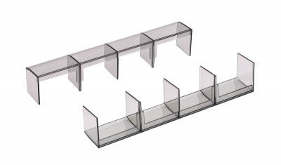 Крышка клеммная 4п КК-106С (уп.2шт) DEKraft 40332DEK