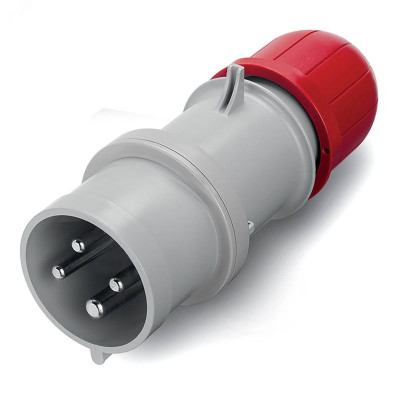 Вилка кабельная артикул DIS2133236 IP44 32A 3P+E 400В DKC DIS2133236S