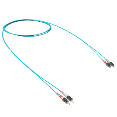 Шнур оптический коммутационный переходной Duplex ST-UPC/FC-UPC 50/125 OM3 2м DKC RNPC53DSF2