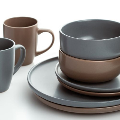 Набор посуды White Fox WF-LN12 Mix Loft керамической на 4 персоны 12 предметов Эра Б0068233