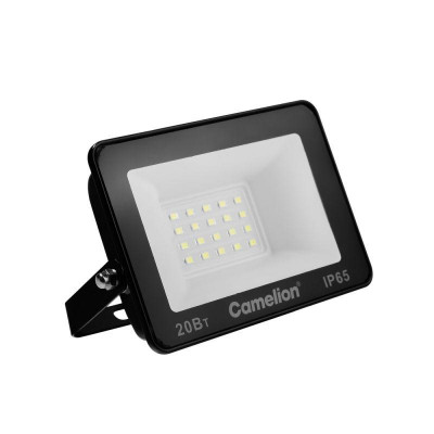 Прожектор LFL-2004 C02 (LED SMD 20Вт 2000лм 230В 6500К 113х102х24) черн. Camelion 16330