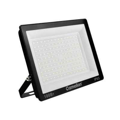Прожектор светодиодный LFL-10004 C02 LED SMD 100Вт IP65 6500К 10000лм 230В 245х233.5Х31 черн. Camelion 16333