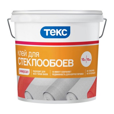 Текс клей для стеклообоев класс универсал (10л)