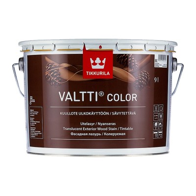 Тиккурила валтти колор классик ec (valtti color classic) антисептик бесцветный (9л)