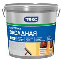 Текс шпаклевка акрилатная фасадная класс профи (5кг)