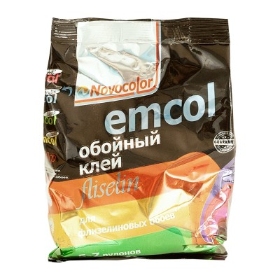 Новоколор клей обойный emcol флизилин (0,2кг)