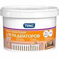 Текс эмаль акриловая для радиаторов белая полуглянцевая (0,4л)