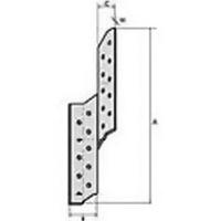 Держатель балки левый 170х34х34х2мм, оцинк.