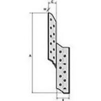 Держатель балки правый 170х34х34х2мм, оцинк.