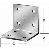 Ворманн уголок крепежный 40х40х20мм 4 винта (70903000)