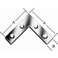 Ворманн уголок мебельный 40х10мм 4 винта металл плоский (00186040z)