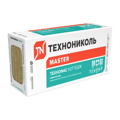 Технониколь технофас коттедж 1200х600х50мм (4,32м2=0,216м3) (6шт)