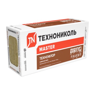 Технониколь технофлор стандарт 1200х600х30мм (5,76м2=0,1728м3) (8шт)