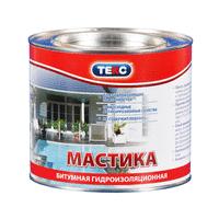 Текс мастика битумная гидроизоляционная антикорозионная (1,8кг)
