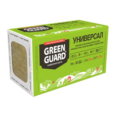Технониколь greenguard универсал 1200х600х100мм (2,88м2=0,288м3) (4шт)